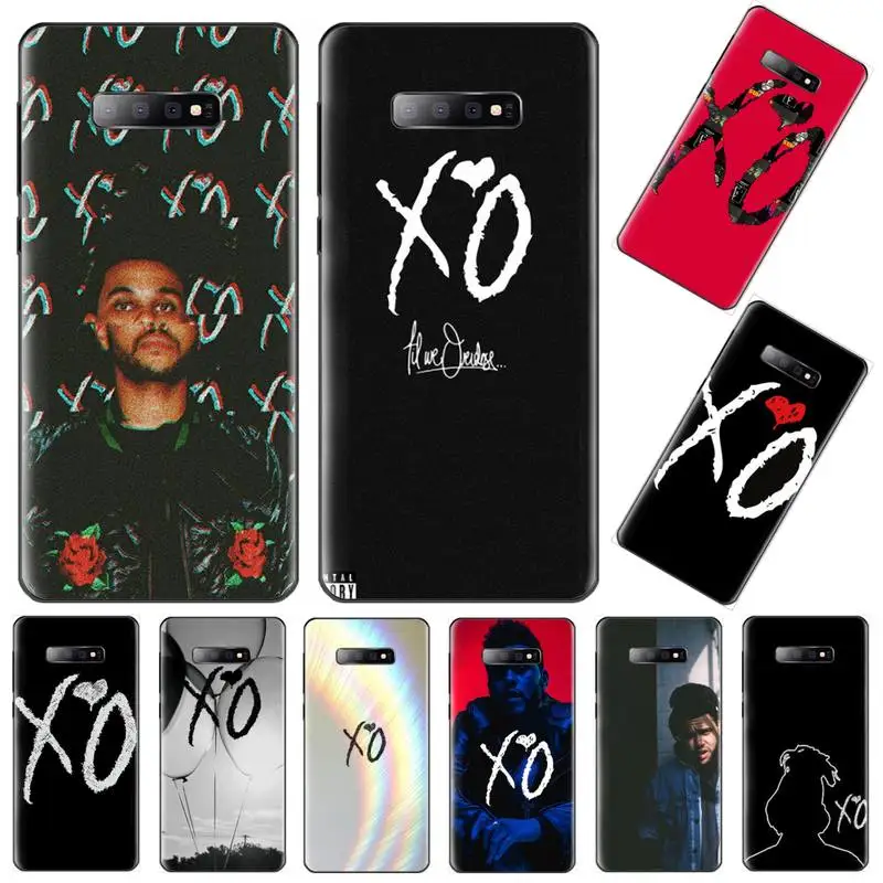 

The Weeknd XO Phone Case For Samsung galaxy S 7 8 9 10 20 edge A 6 10 20 30 50 51 70 note 10 plus