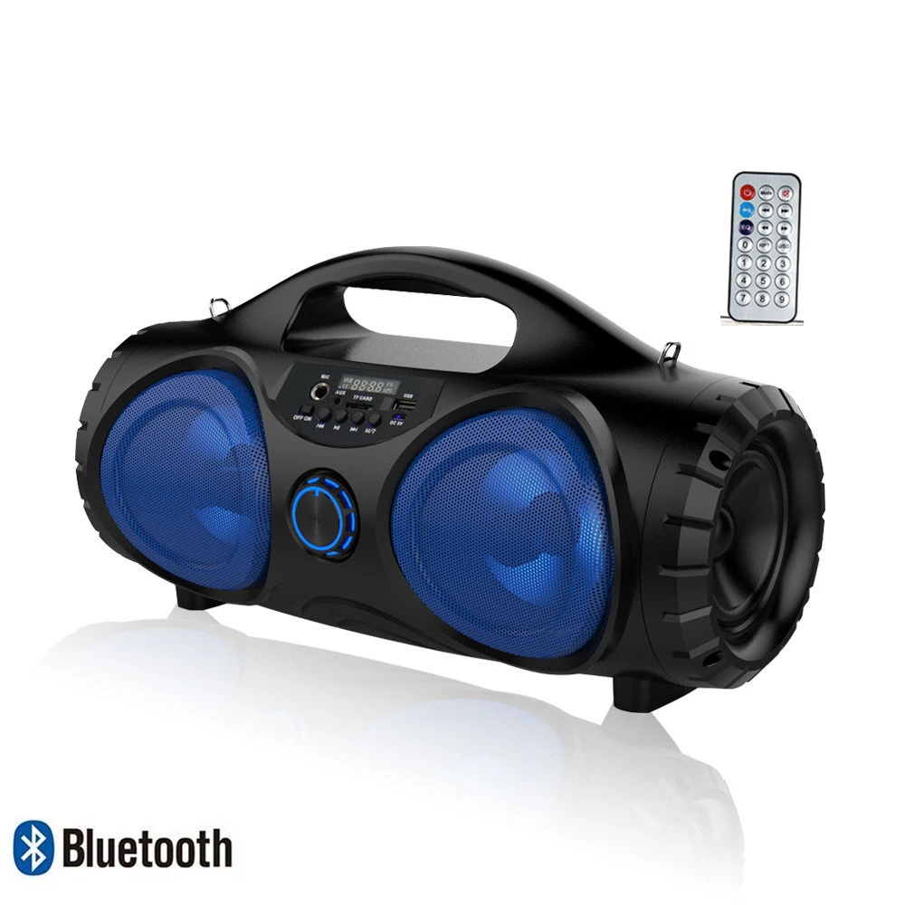 Сабвуфер портативный с высокой выходной мощностью FM беспроводной Bluetooth s стерео