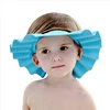 New Lovely Baby Shampoo Hat Adjustable Shield Waterproof Ear Protection Toddler Kids Bathing Shower Cap Wash Hair Visor Caps ► Photo 1/6