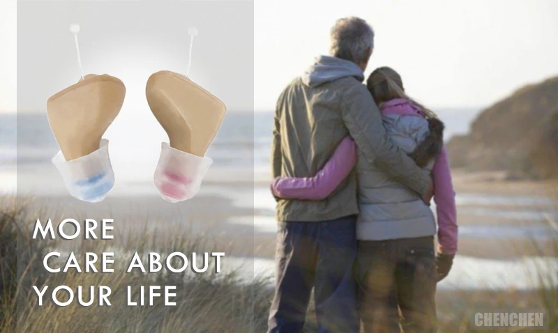 Newest CIC Digital Ear AID Sound Enhancer High-Low Tone Hearing AIDS Adjustable Invisible In The Ear Hearing AID Audifono