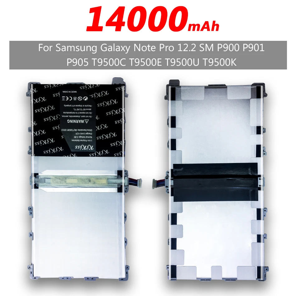Бесплатный инструмент 14000 мач для Samsung Galaxy Note Pro 12 2 SM P900 P901 P905 Tablet литий ионный