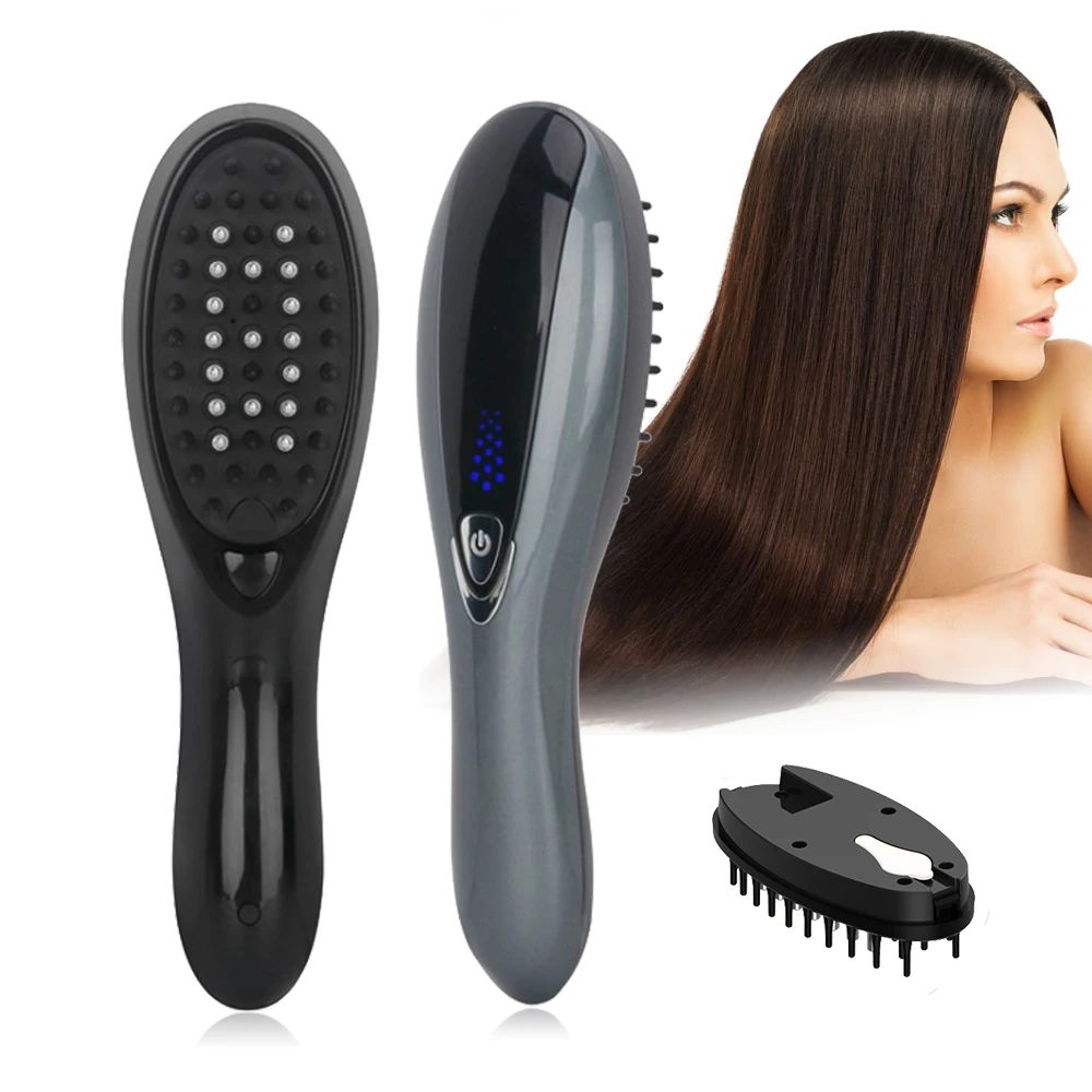 High quality Hair care Comb Liquid Import Hair Growth Care Treatment Vibration Massage Comb Anti Loss Scalp Care Massager