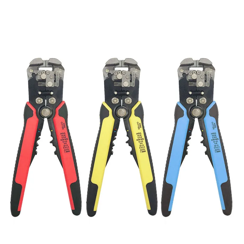 

Crimper Cable Cutter Automatic Wire Stripper Multifunctional Stripping Tools Crimping Pliers Terminal 0.2-6.0mm2 tool