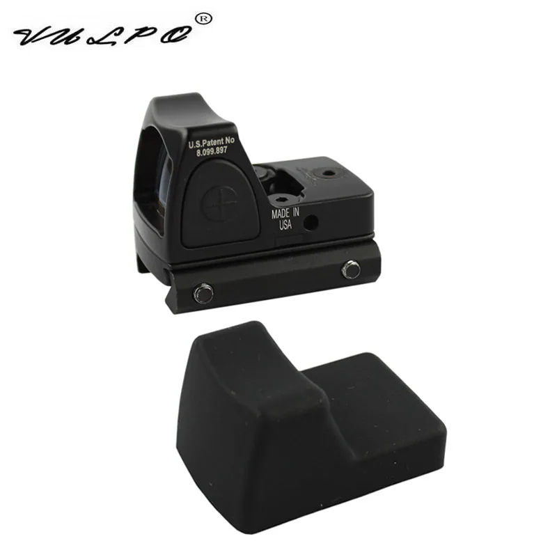 VULPO Red Dot Sigh Стиль Sight с переключателем для 20 мм Пикатинни охотничьим страйкболом M4