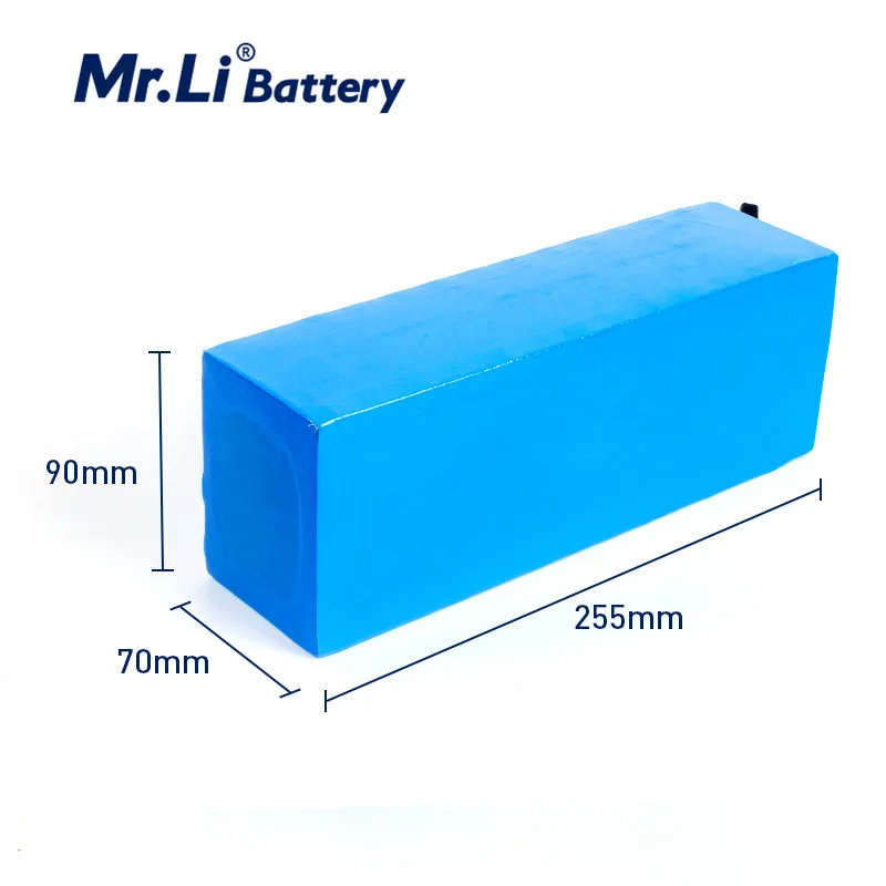 MR. Li аккумуляторная батарея 48 В литиевая батарея для электровелосипеда 12.5Ah аккумулятор Встроенный BMS с 3A зарядкой для двигателя 750 Вт
