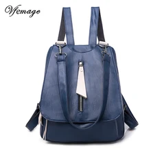 Vfemage, многофункциональные сумки, женский рюкзак, дизайнерский, женский рюкзак, Дамский рюкзак, дорожные сумки, женская школьная сумка, Sac a Dos