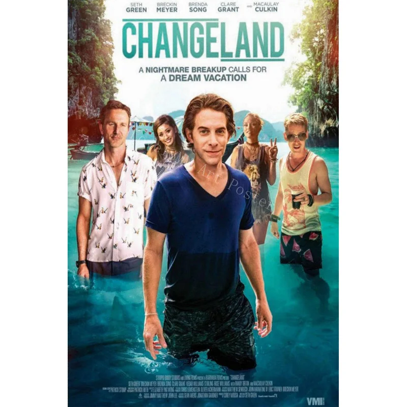 L0211 Changeland фильм Классический чудесный шелк ткань постер художественный Декор