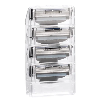 

4pcs/set High Quality Razor Blades Compatible For Gillettee Mache 3 Machine Shaving Razor Blade For Men Face Care