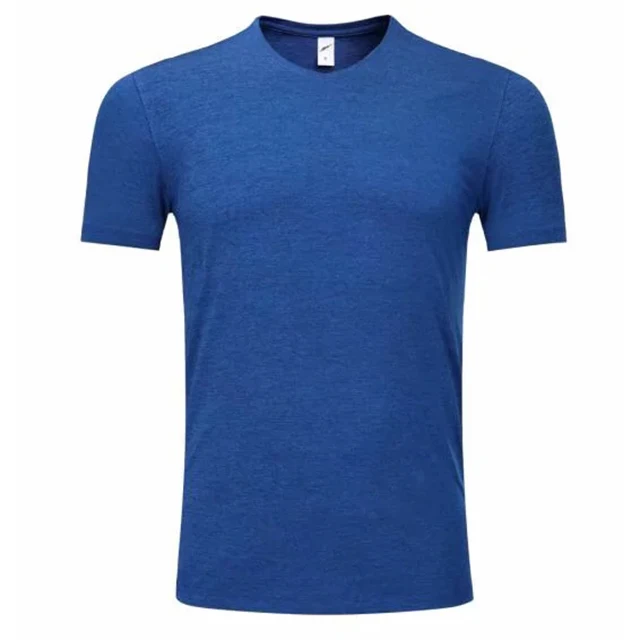 Мужские дизайнерские быстросохнущие футболки для бега Homme, облегающие футболки для бега, Спортивные Топы И Футболки, мужские футболки для фитнеса и тренажерного зала - Цвет: 1809 Blue