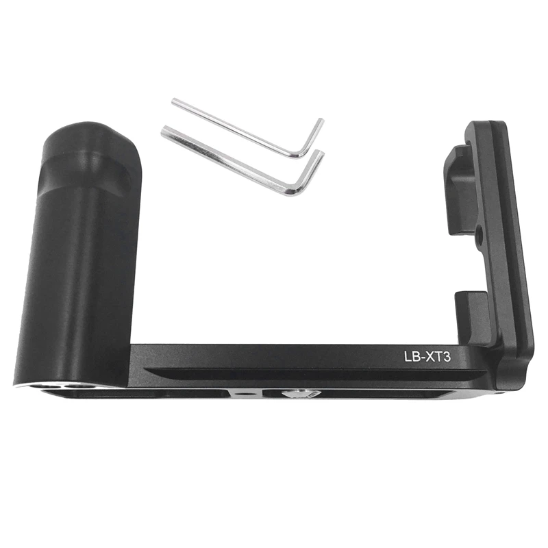 

ABKT-NEWYI Metal QR Quick Release L Plate Bracket Camera Mount Vertical Grip for FUJIFILM Fuji XT3 X-T3 XT-3