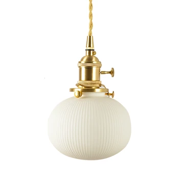 

Modern Glass Ball Chandelier Globe Pendant Hanging Lamp In Gold Kitchen Chandelier lamparas de techo colgante
