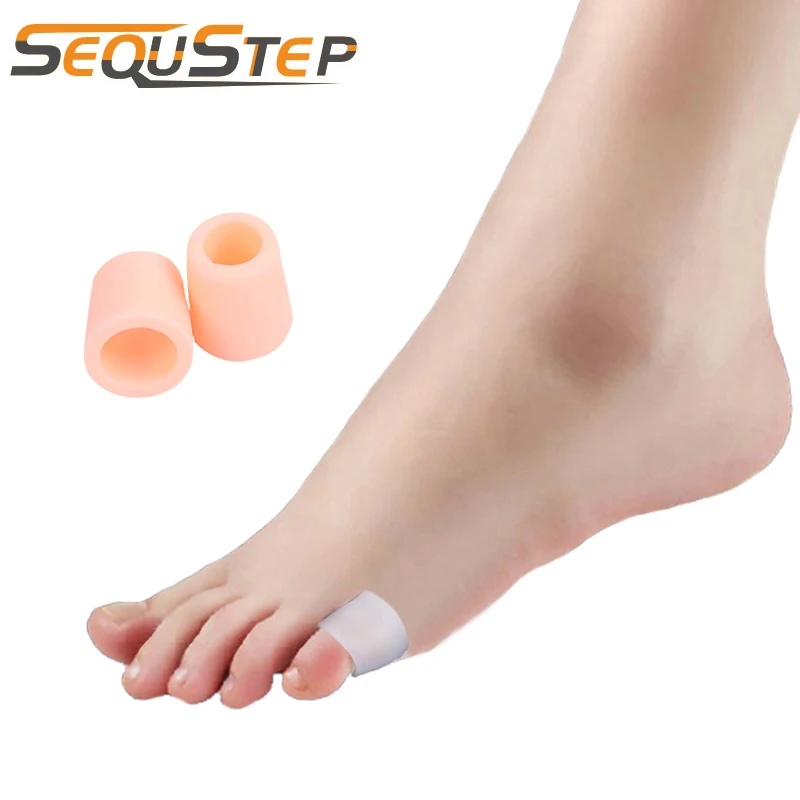 Sequstep 4 шт силиконовый гель Трубки маленький носок корректор для большого пальца