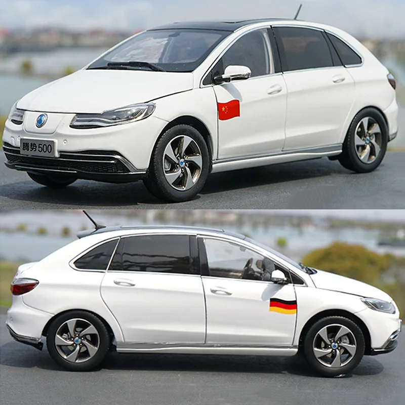 Литье под давлением 1:18 Масштаб оригинальный BYD DENZA 500 внедорожник сплав модель