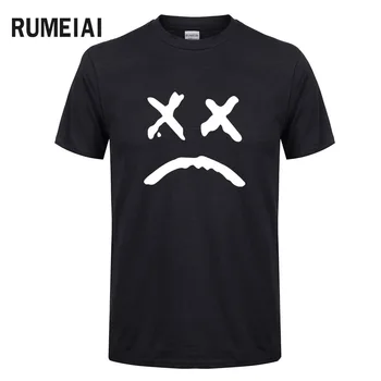 

Lil Peep T Shirt Men Cotton Short Sleeve T-shirt O-neck High Quality Men Hip Hop Tshirt white Black Summer Top plus XXL tees