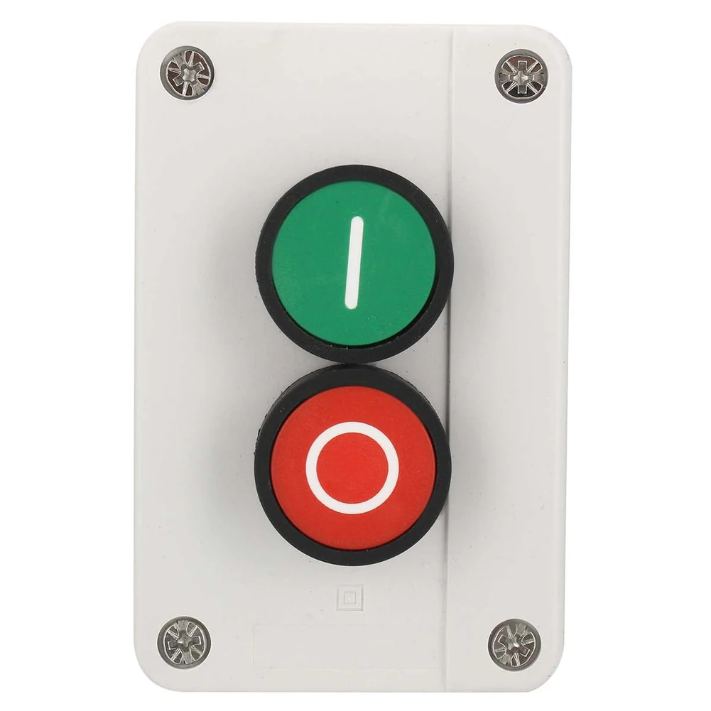 

LA139A-B213 Insulated Portable Push Button Station Switch Remote Start Stop PC Motor Solenoid Home Professional Weatherproof