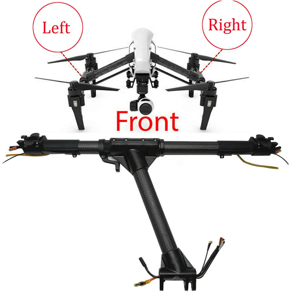 Left Right Arm Assembly Support Boom Main Frame Replacement for DJI Inspire 1 