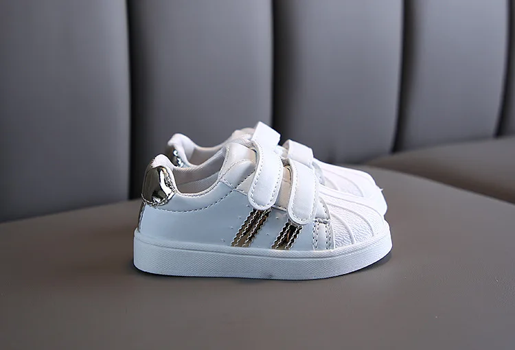 Boys Sneakers For Kids Shoes Baby Casual PU Light Toddler Girls Running Shos Fashion Brand White Sport Children Shoes Breathable