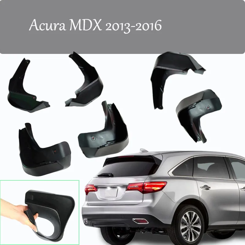 Для Acura MDX 2013- Брызговики автомобильные Брызговики передние задние брызговики авто аксессуары защита крыло fla