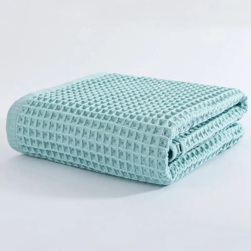 Cotton Waffle Bath Towel for Men and Women, Bathroom Towel, Adults, 70*140 cm 4