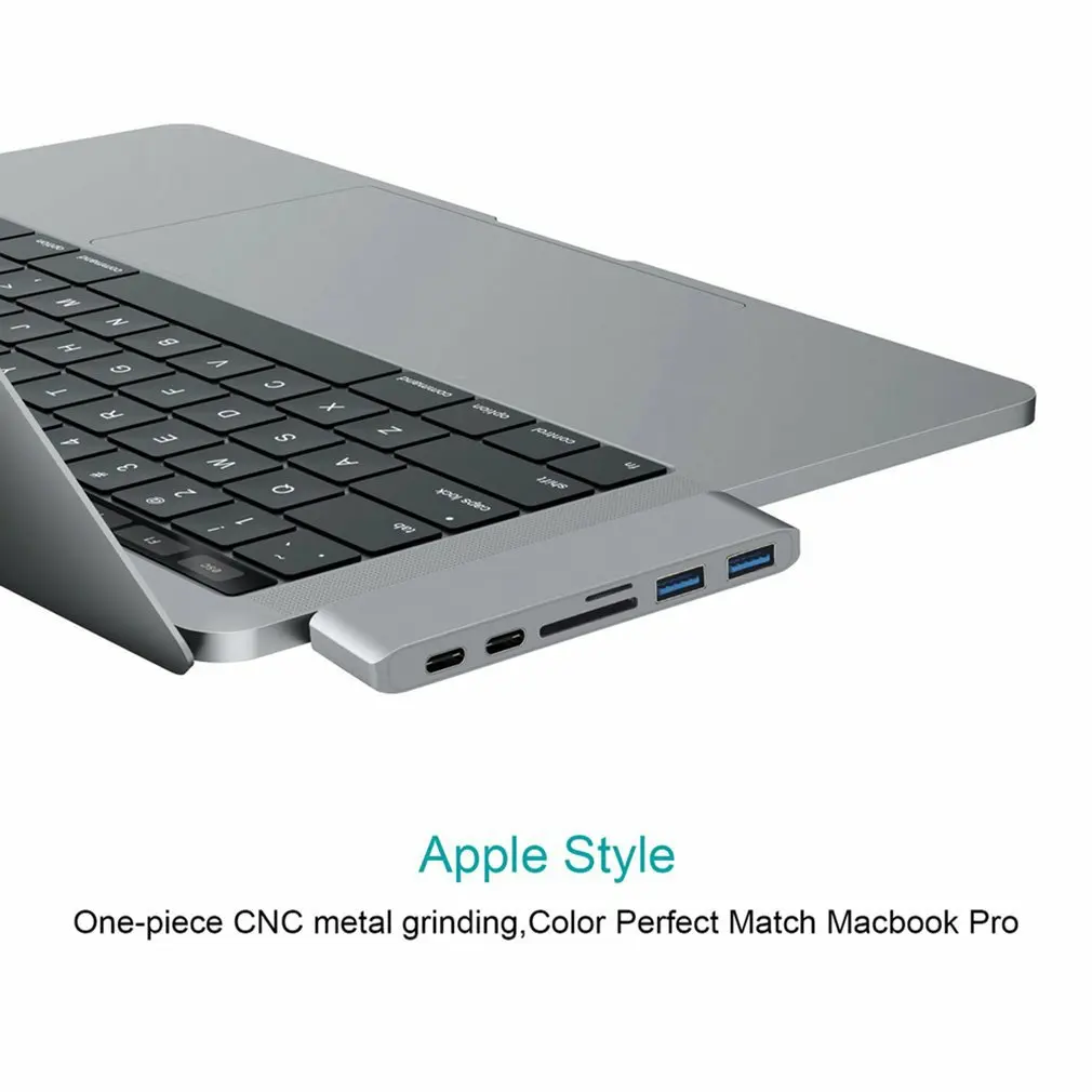 Usb-концентратор type-c USB Hub концентратор+ устройство для чтения карт памяти+ зарядка PD 4K HD 6-в-1 конвертер мультимедийного Интерфейс удлинитель адаптер
