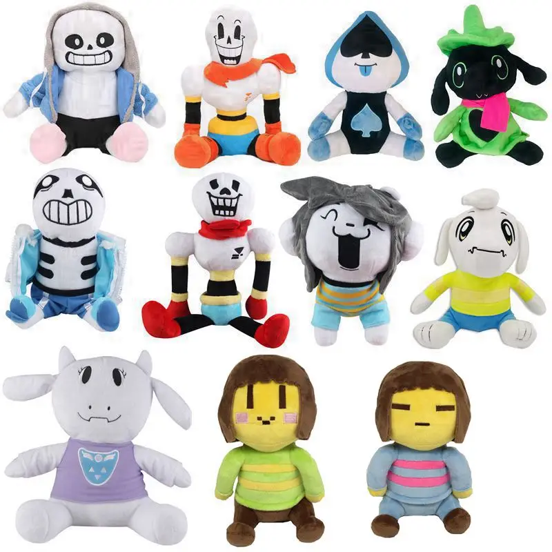 Игра Undertale Sans Asriel Toriel Мягкая Кукла Плюшевая Игрушка Undertale для детей рождественские подарки кукла