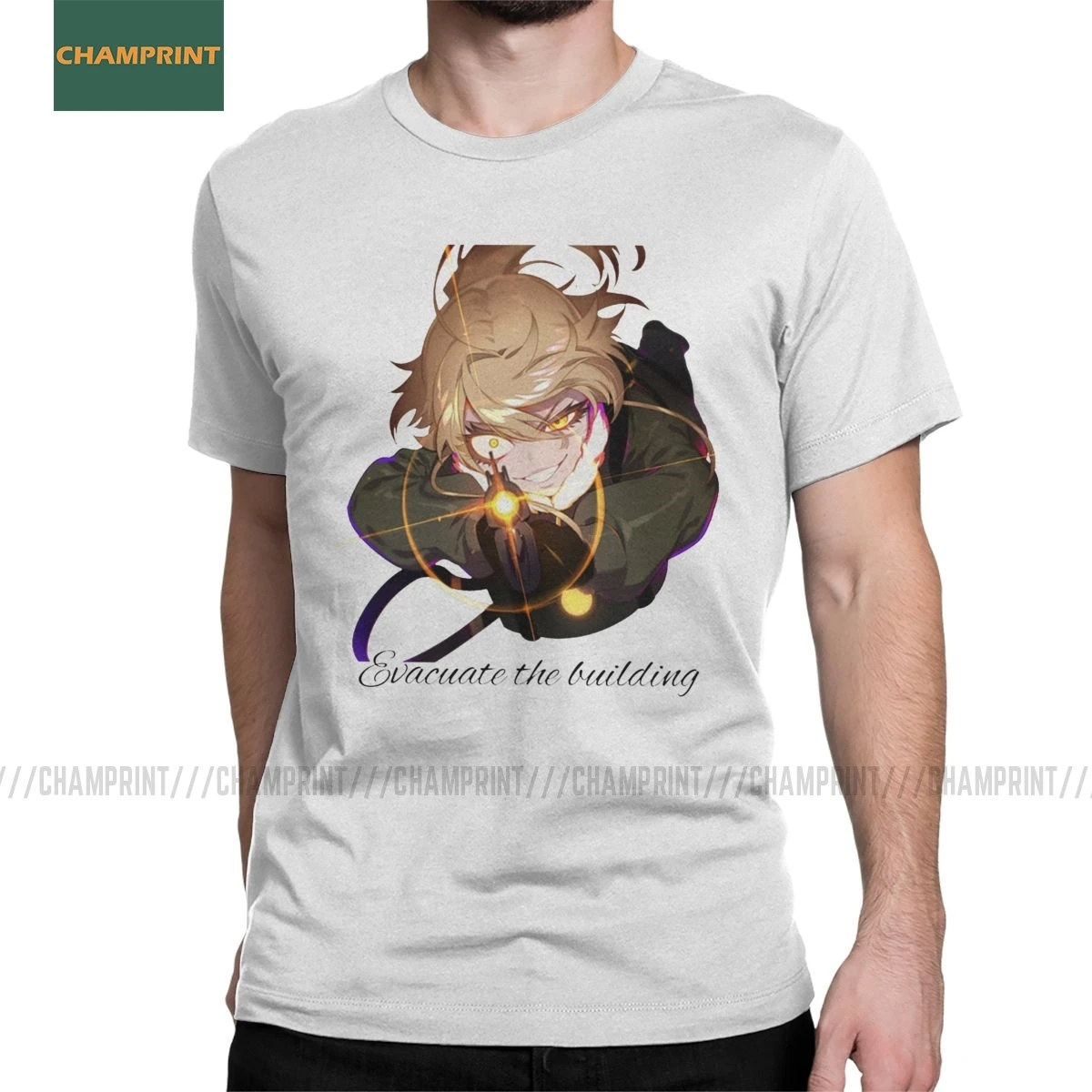 Men's Tanya The Evil Youjo Senki T Shirt Von Empire War Anime Cotton Clothing Short Sleeve Tee Summer T-Shirts | Мужская одежда