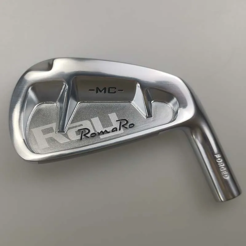 7 шт. RomaRo MC golf Утюги серебряные RomaRo golf кованые утюги RomaRo golf clubs 4-9P графитовый и стальной вал с крышкой стержня