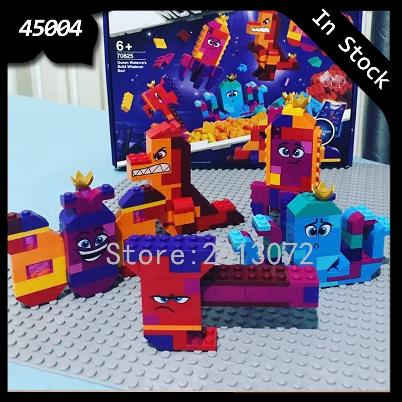 

In stock 45004 Movie Introducing Queen Watevra Wa'Nabi 509pcs Model Building Blocks Bricks Compatible with 70825