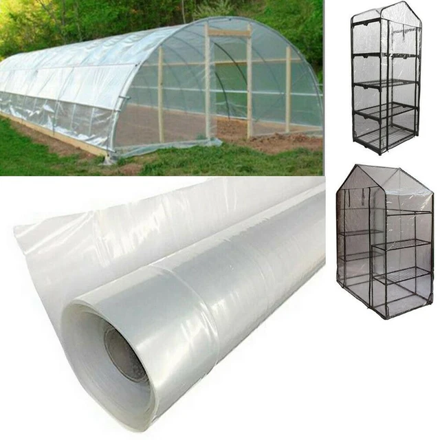 Thick 0.08,0.1,0.12mm Plastic Film Balcony Dustproof Cloth Greenhouse  Agricultural Breeding Plant Transparent Rainproof Cloth - AliExpress