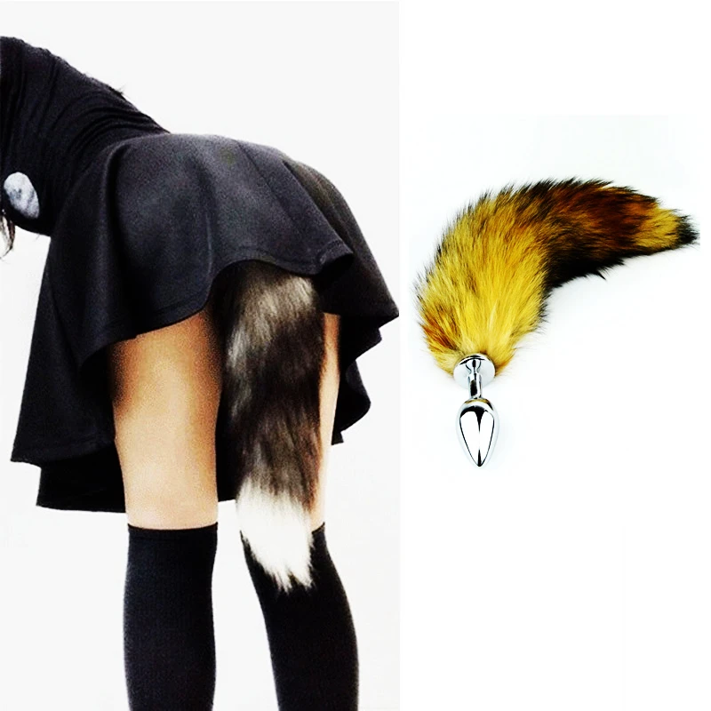 Buttplug foxtail Fox Tail