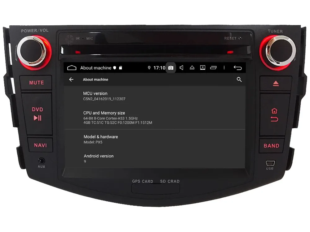 Clearance Klyde 4G WIFI Android 9 Octa Core 4GB RAM 64GB ROM DSP BT Car DVD Multimedia Player Radio GPS Glonass For Toyota RAV4 2006-2012 8
