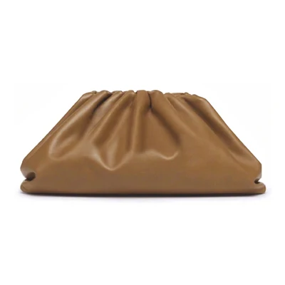 Сумка кожаная сумка-конверт роскошные сумки женские сумки дизайнерские объемные круглые кошельки и сумки дамские клатчи - Цвет: large brown