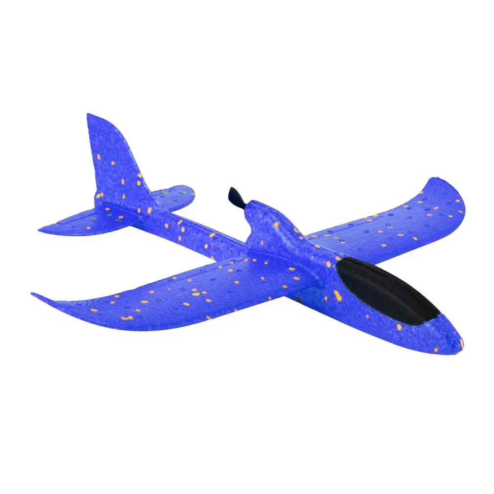 DIY Электрический вспомогательный планер пенопластовый летающий самолет перезаряжаемая электрическая модель самолета Развивающие игрушки для детей