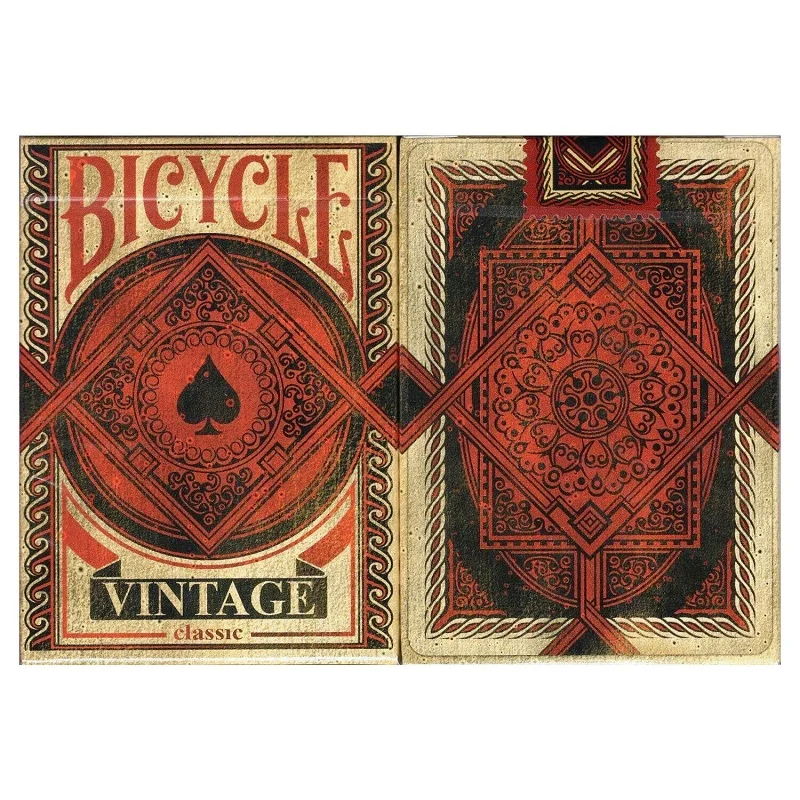 Bicycle Vintage Classic Playing Cards USPCC Collectable Deck Poker Size Magic Card Games Magic Tricks Props for Magician red bicycle masters legacy edition playing cards deck poker size magic card games magic tricks props for magician