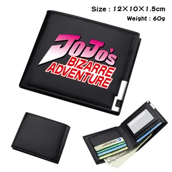 

Wonderful adventure of JOJO students around Pu double fold leather wallet short wallet card bag zero wallet
