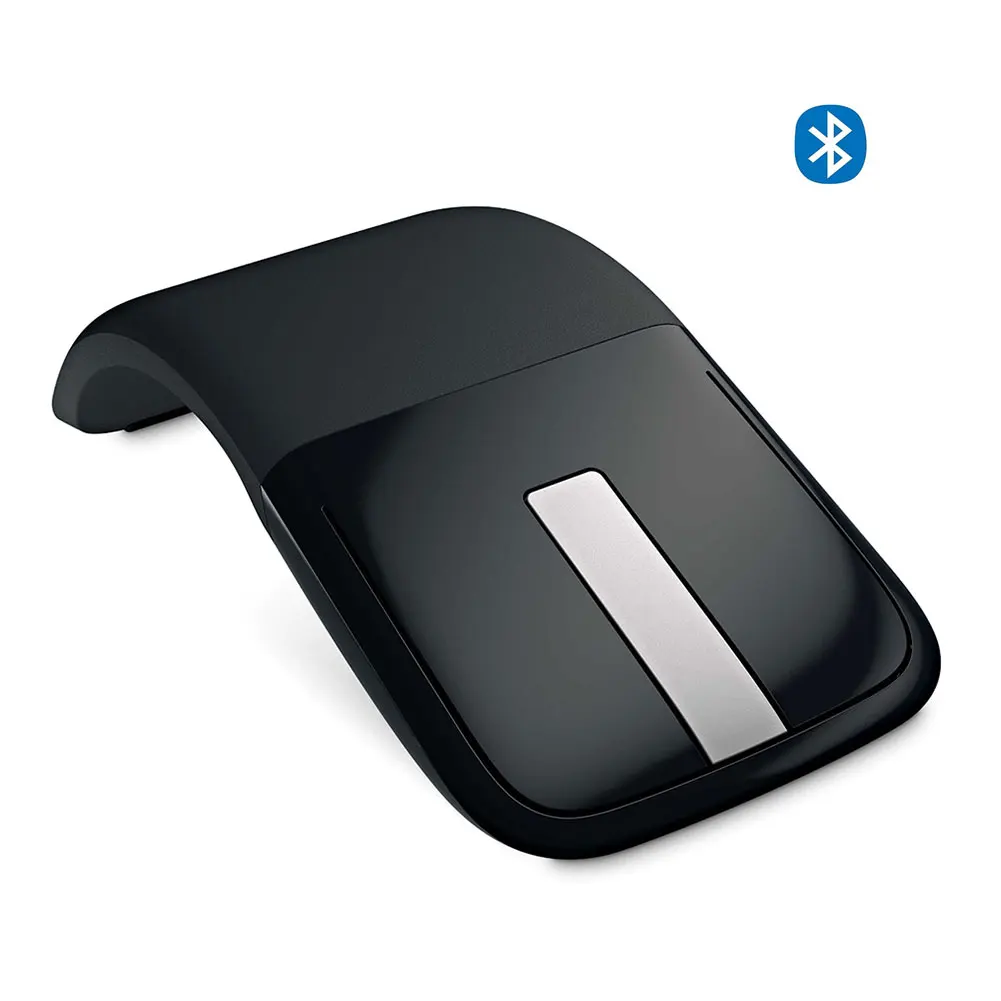 

Bluetooth Foldable Wireless Mouse Folding Arc Touch Mouse 1600DPI Optical Computer Bluetooth Mause for Microsoft PC Laptop
