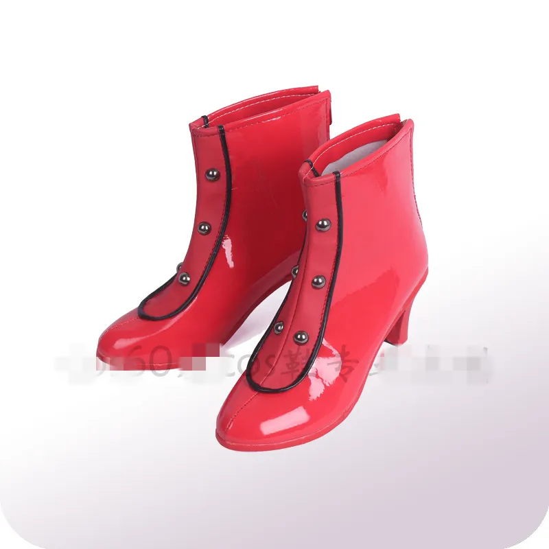 Обувь с рисунком в стиле аниме Fate Grand Order FGO tohsaka Rin/красные короткие женские ботинки A