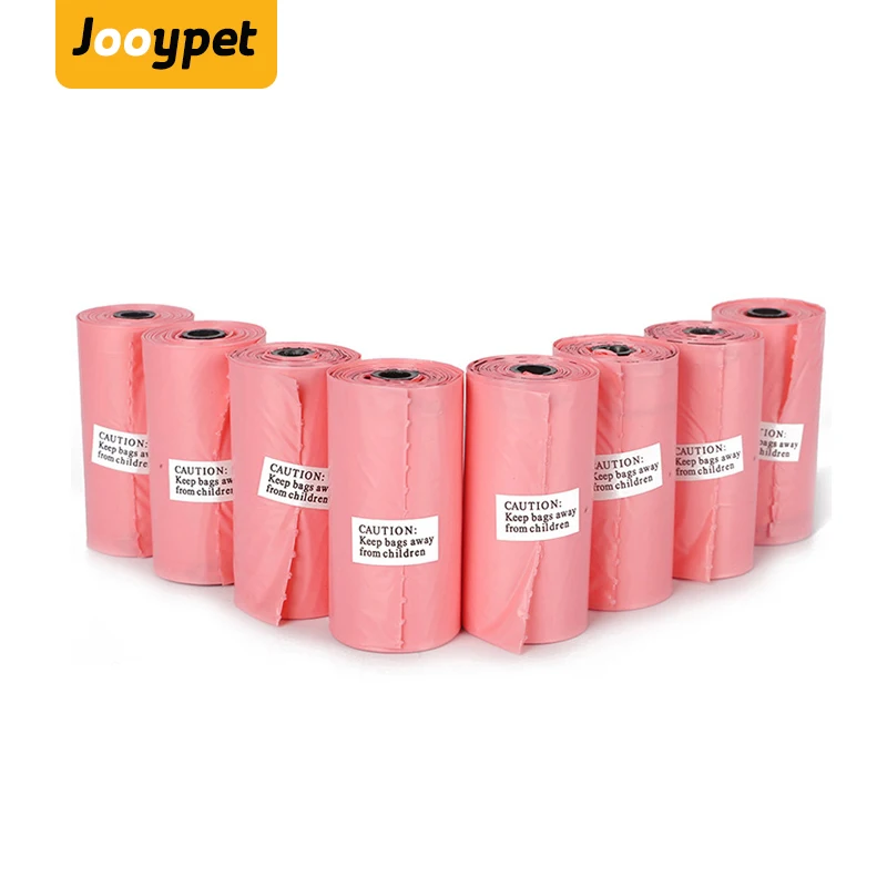 JOOYPET Compostable горячий розовый собачий мешок для мусора пластиковый 100%