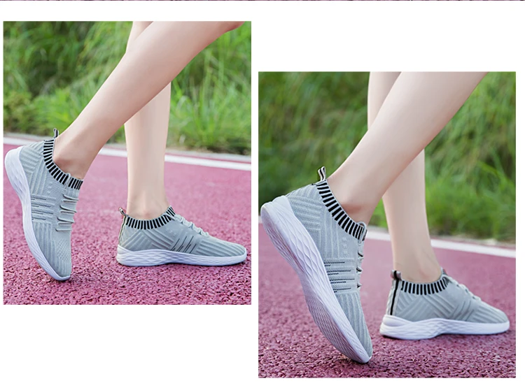 2019 New Arrival F Sneakers Casual Women Shoes Lace-up Vulcanized Shoes Fashion Trends Comfortable Breathable Leisure Soft PU