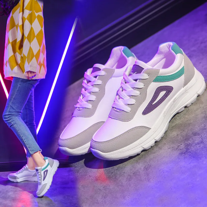 

Women Sneakers Autumn And Winter Fashion Casual shoes Mesh Sneakers Woman Height Increasing Platform Shoes