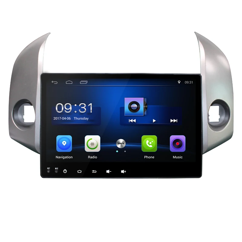 10.2\Android 9.0 ! Car DVD PC Multimedia DVD Player GPS Navi Stereo Radio Fit Toyota RAV4 2006 2007-2009 2010 2011 2012 OBD2 DVR
