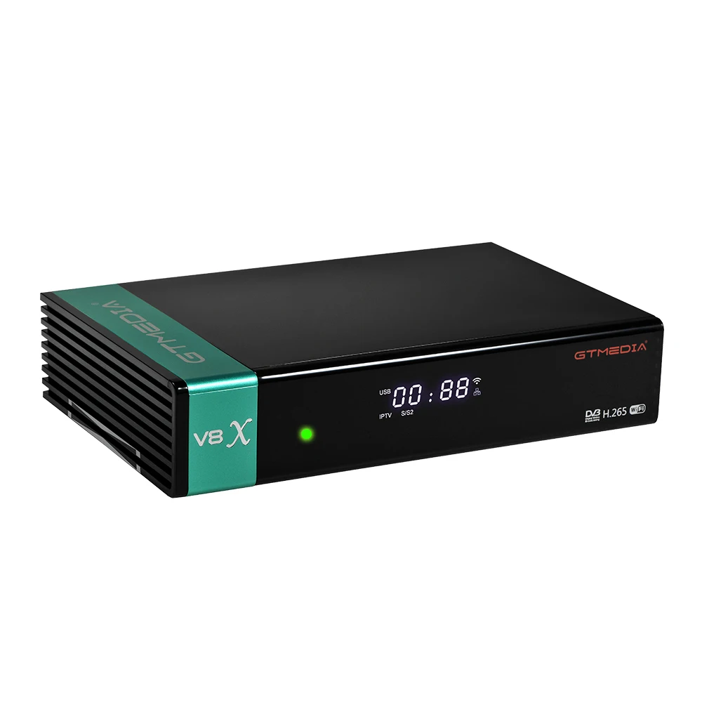 Популярный новый дизайн DVB S/S2/S2X IPTV Xtream Stalker CCcam спутниковый ТВ приемник декодер