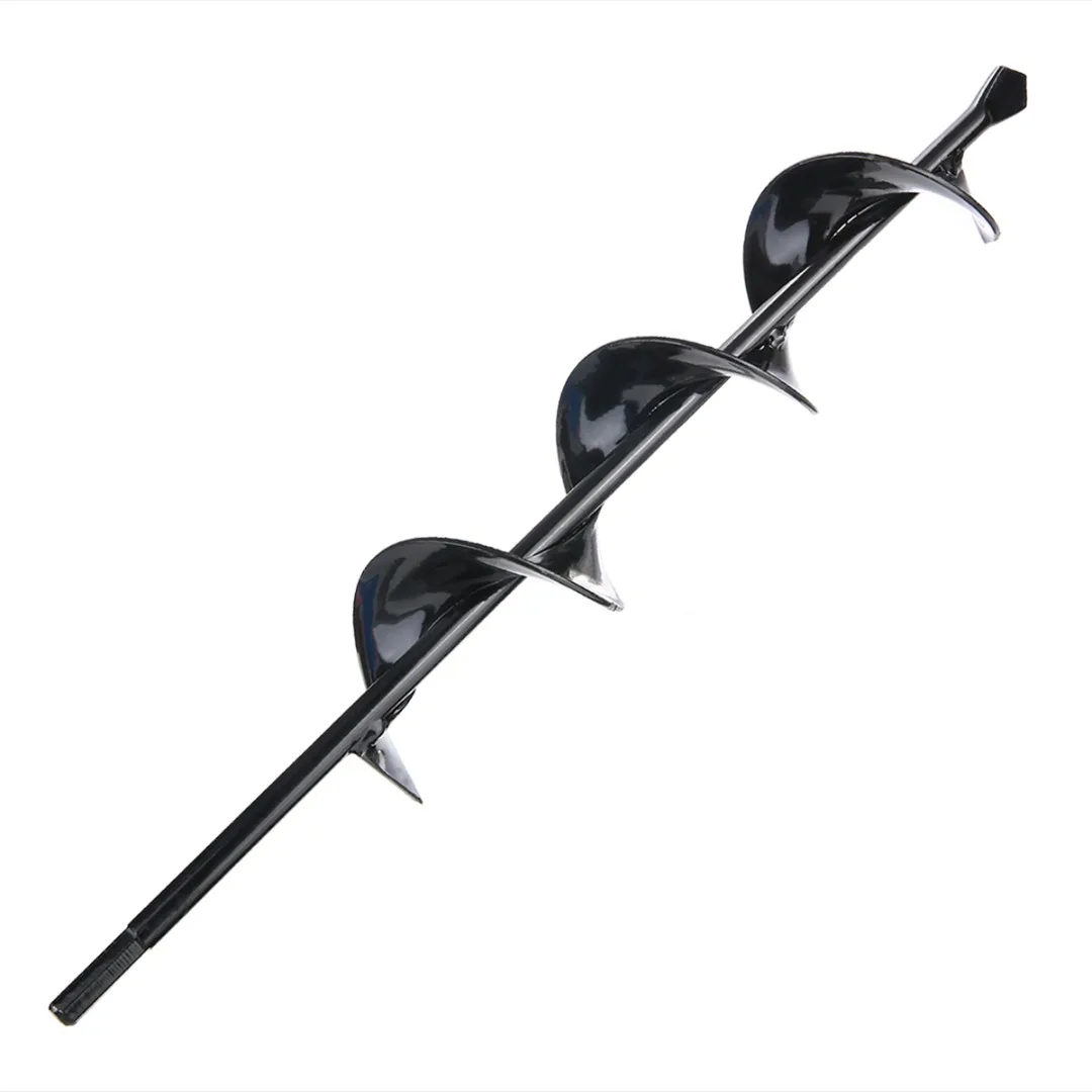 Mayitr Planter Auger Spiral Drill Bit Farm Planting Hole Digger Power Drill Bit Garden Tools