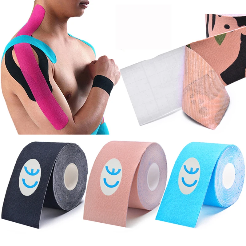 Kinesiology-Tape Protector Bandage Muscle-Sticker Football Athletic Fitness Waterproof