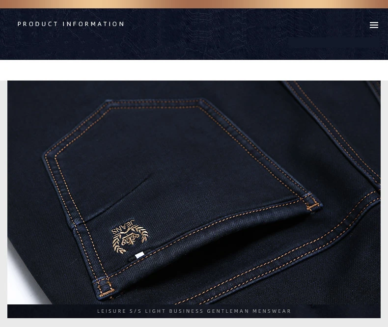 Shan bao-jeans clássico de alta qualidade, bordado,