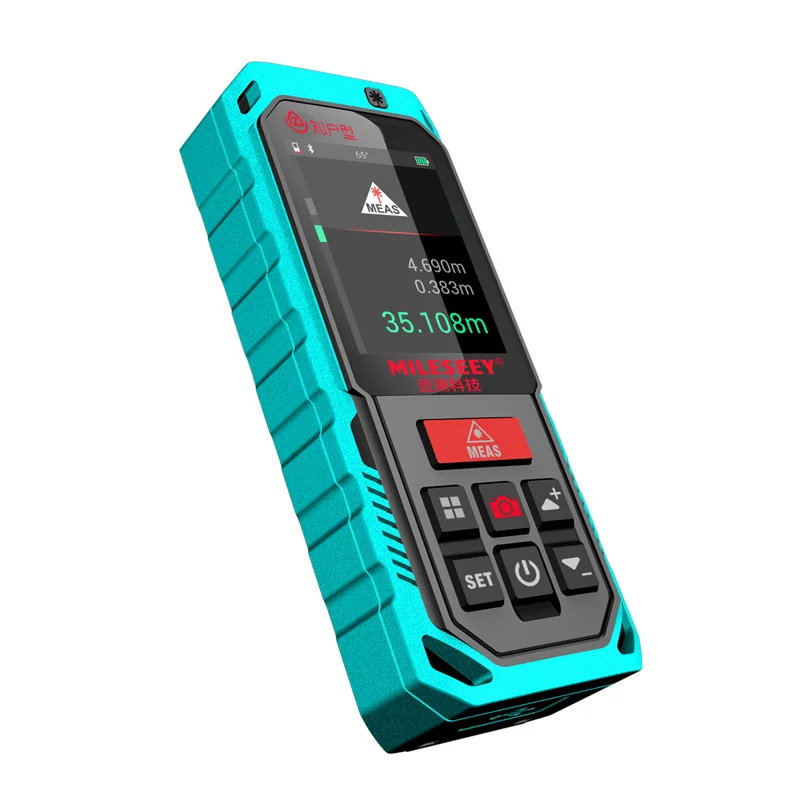 New Mileseey T7 40M 60M 100M Bluetooth Laser Rangefinder with Rotary Touch Screen Rechargerable Laser Meter New Mileseey T7 40M 60M 100M Bluetooth Laser Rangefinder with Rotary Touch Screen Rechargerable Laser Meter
