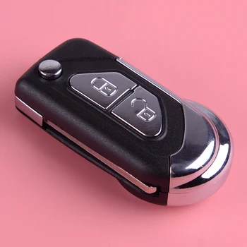 

DWCX 2 Buttons Flip Folding Remote Key Fob Case Shell Cover Fit For Citroen C3 C4 C5 C6 C8 DS3