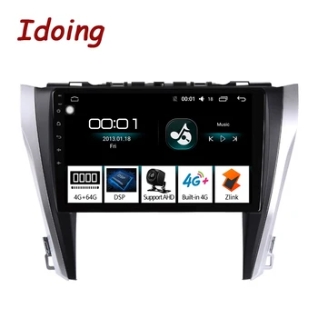 

Idoing 10.2"IPS 2.5D 4G+64G Android Car Radio Multimedia GPS Player For Toyota Camry V55 55 2015-2017 Octa Core NO 2 Din DVD
