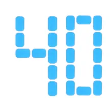 30/40/50Pcs Gel Pads Muscle Trainer Abdominal Stimulator Gel Stickers Portable Fitness Hydrogel Exerciser Replacement Gel Patch