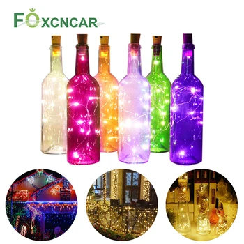 

1M 2M 5M 10M Silver Wire Copper Wire LED String Light Holiday Lighting Fairy Garland For Christmas Tree Wedding Party Decoration